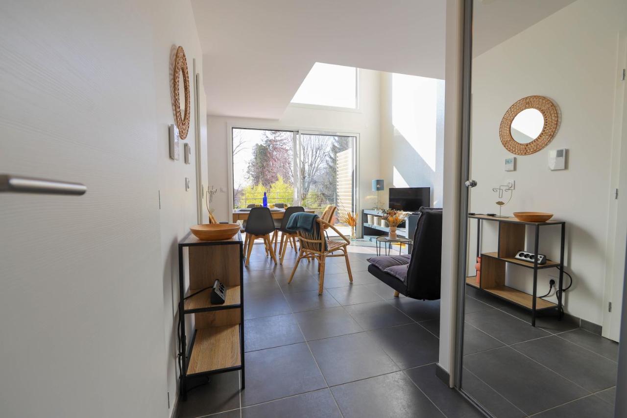 Les Choucas - Appartement Duplex Lumineux Avec Parking Annecy Dış mekan fotoğraf