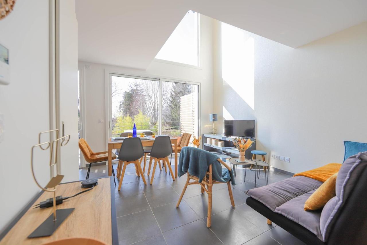 Les Choucas - Appartement Duplex Lumineux Avec Parking Annecy Dış mekan fotoğraf